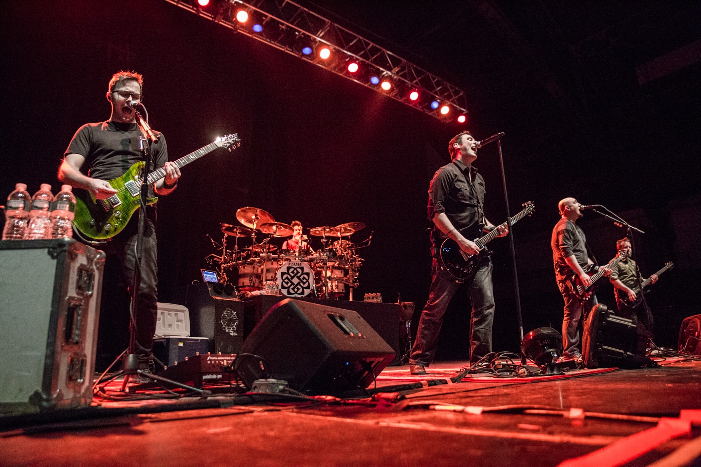 Breaking Benjamin performing